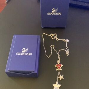 Swarovski crystal star’s necklace NEB
